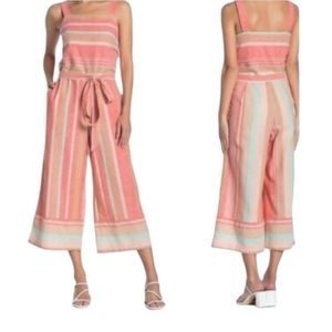 Beach Lunch Lounge  Linen blend Romper